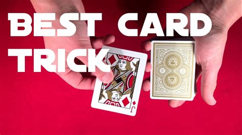 For this trick all you will need is: Amazing Card Trick You Have to See! - YouTube