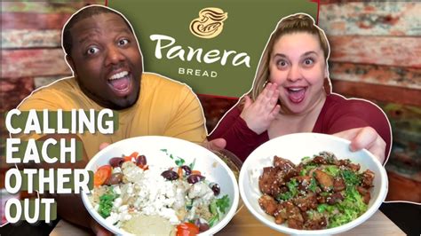 Reviewing Panera Bread New Items Calling Each Other Out Youtube