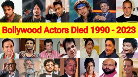 70 Famous Bollywood Actors Died In 1990 To 2023 Indian Recently Died Actors Youtube