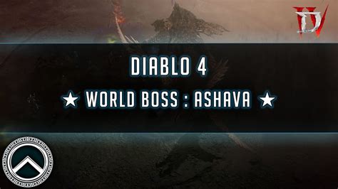 Diablo 4 MaÎtriser Ashava Boss Mondial Youtube