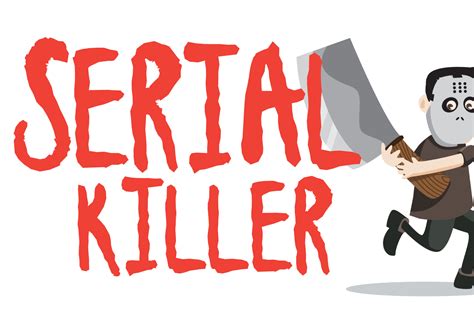 Serial Killer By Graphicspsd Font Bundles