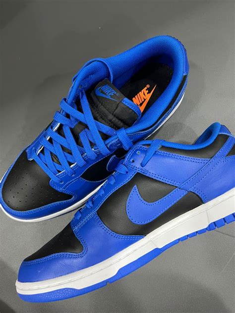 Nike Sb Dunk Low Retro Hyper Cobalt Us 95 Mens Fashion Footwear