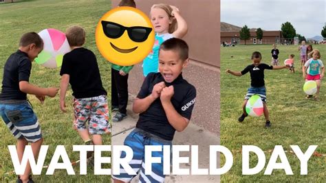 Beach Ball ⚾ Water Field Day Games At School Youtube