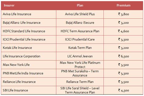 The Best Term Life Insurance Plans In 2015