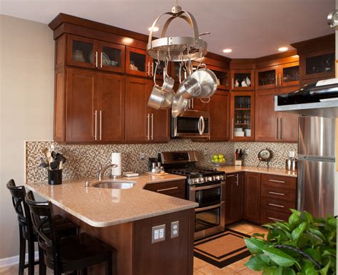 Want to update small kitchen in my townhouse with new cabinets, countertops. Townhouse kitchen remodel - Transitional - Kitchen - new ...