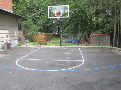 5 Reasons To Get A Basketball Court Stencil Home Court Hoops