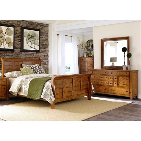 Liberty Furniture Grandpas Cabin King Bedroom Group Standard