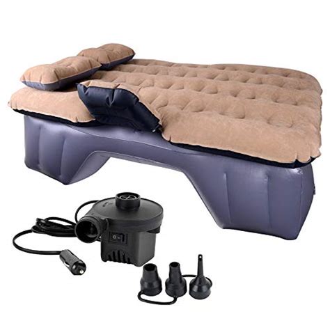 Hiraliy Car Air Mattress For Back Seat Inflatable Car Mattress Portable