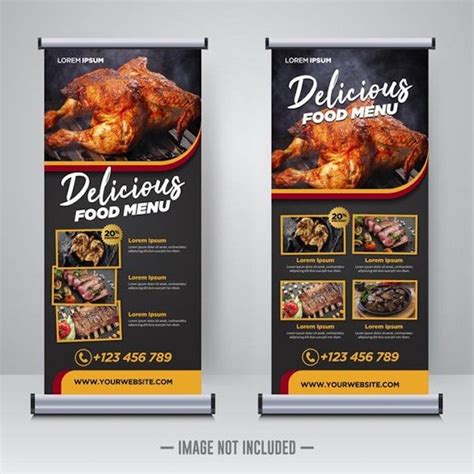 Contoh Banner Makanan Kekinian Makanan Makanan Rumahan Desain Banner