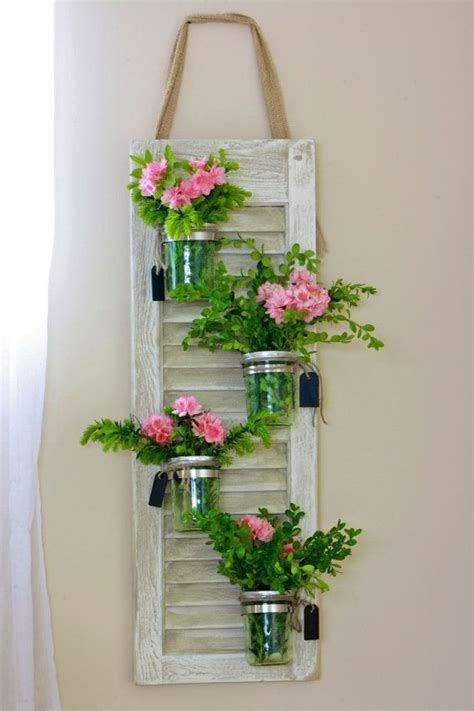 The wreath is 12 in diameter with greenery and florals. Recycling Old Wooden Doors and Windows for Home Decor