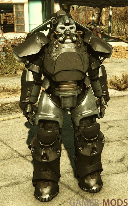 Силовая броня T 65 Порт из Fallout 76 Броня Fallout 4 Моды на