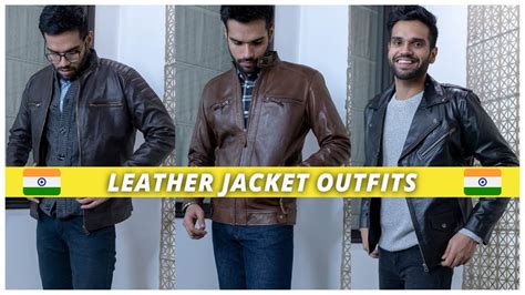 Winter Outfits With Leather Jackets Men How To Style Leather Jacket
