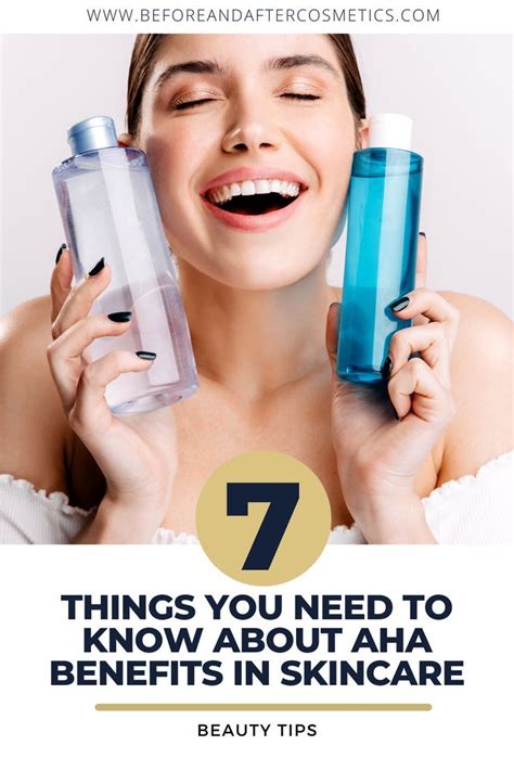7 Things You Need To Know About Aha Benefits In Skincare Skin Care Beauty Skin Care Skin