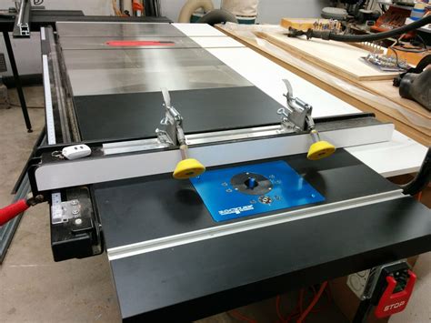 Table Saw Enhancement Converting Extension Table Into Router Table