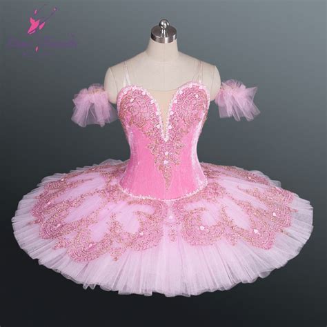 Pink Professional Dance Tutu Dress Adult Ballerina Costumes Swan Lake Ballet Costumes For