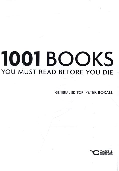 1001 Books You Must Read Before You Die By Boxall Peter 9781788400862