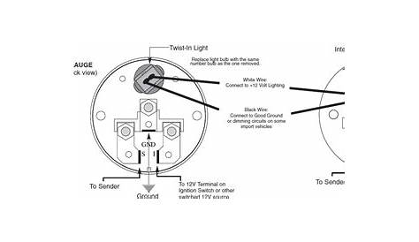 autometer amp gauge wiring diagram