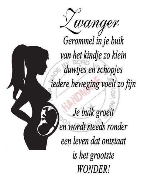 A Black And White Silhouette Of A Pregnant Woman With Her Hand On Her