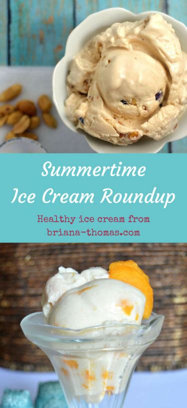 A Healthy Ice Cream Roundup For National Ice Cream Month Briana