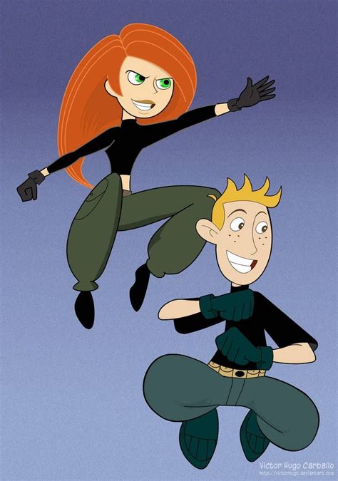 Kim Possible And Ron Stoppable By Victorhugo On Deviantart Kim