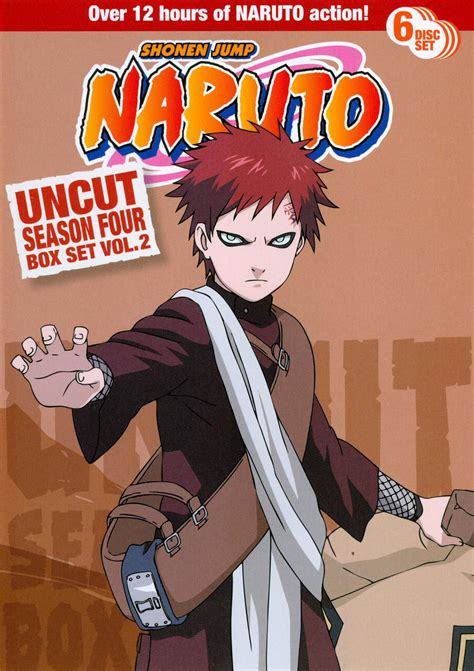 Naruto Uncut Box Set Season 4 Vol 2 6 Discs Dvd Best Buy