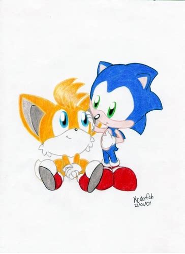 Free Spirited Sonic And Tails Fighting For Freedom Fan Art