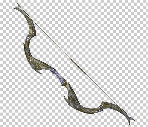 The Elder Scrolls V Skyrim Dragonborn Bow And Arrow Archery Oblivion