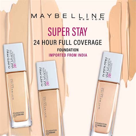 Maybelline Superstay Hour Full Coverage Foundation Imported From India