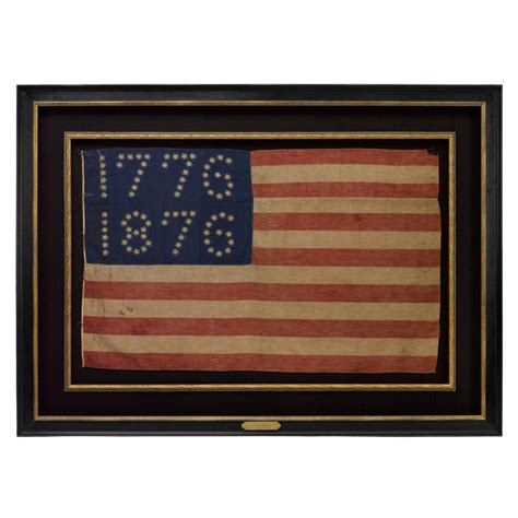 Centennial Celebration 1776 1876 American Flag Banner For Sale At