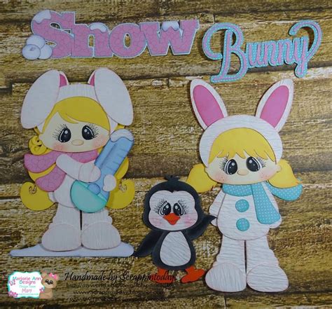 Created With Snow Bunnies Snow Bunnies Bunny Clip Art