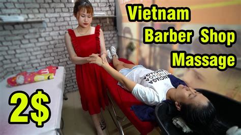 Vietnam Barber Shop Asmr Massage Face And Wash Hair With Pretty Girl Youtube