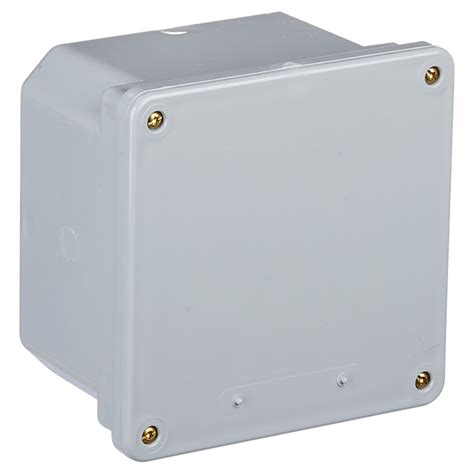 Kraloy Junction Box Pvc 6 X 6 X 4 020087 Rona