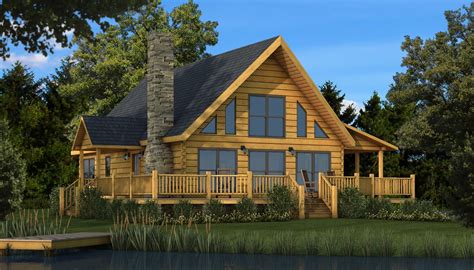 The Rockbridge Log Cabin Kit Plans And Information Is One Of The Many Log Cabin Home Plans