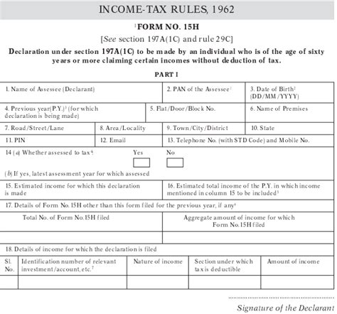 Form 15g Last Date 2023 Printable Forms Free Online
