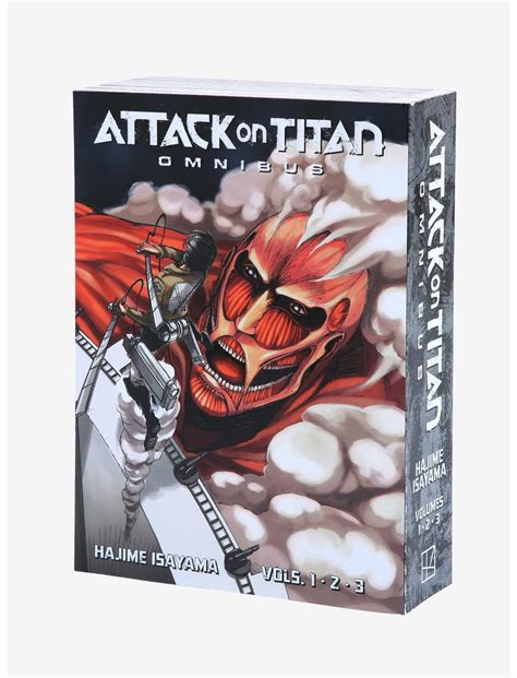 Attack On Titan Volumes 1 3 Omnibus Manga Hot Topic