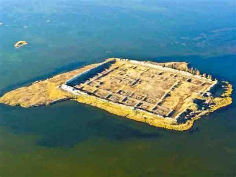 Ancient Fortress Of Por Bajin Deep Inside Siberia There Is A Lake One