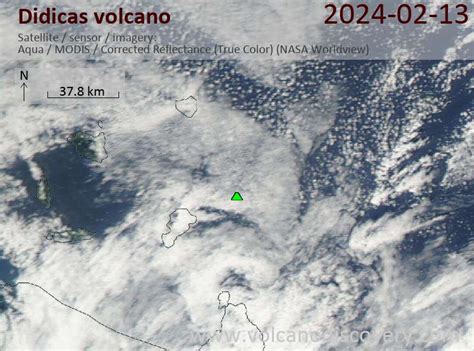 Latest Satellite Images Of Didicas Volcano Volcanodiscovery