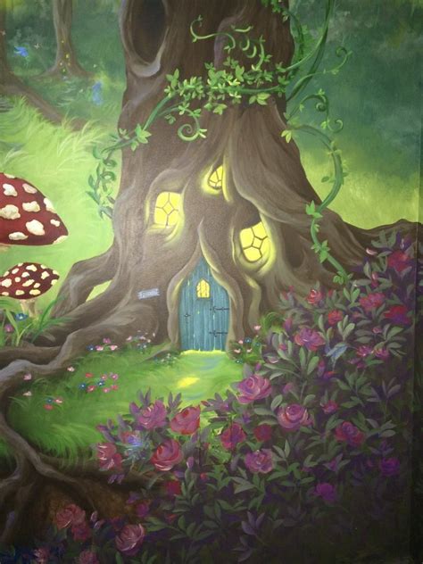 Awesome Fairy Garden Ideas Enchanted Forest Tree Houses Fairytale