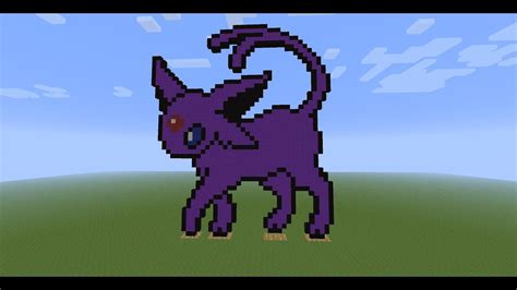 The progress of available pokémon compared to all existing pokémon in the pokémon games can be found here. Crafting the Pokemon Espeon in Minecraft - YouTube