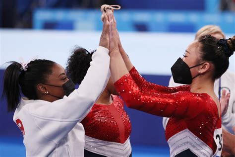 Us Olympic Womens Gymnastics Team Gets Silver Roc Wins Popsugar