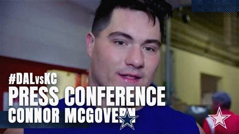 Connor McGovern Postgame Week DALvsKC Dallas Cowbabes YouTube
