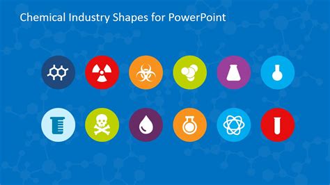 Chemical Industry Shapes For PowerPoint SlideModel