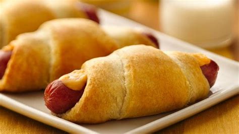 Separate crescent dough into triangles. Pigs in a Blanket Fun Facts