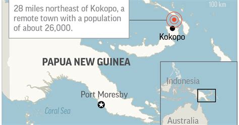 Papua New Guinea Assesses Extent Of Damage From Strong Quake The