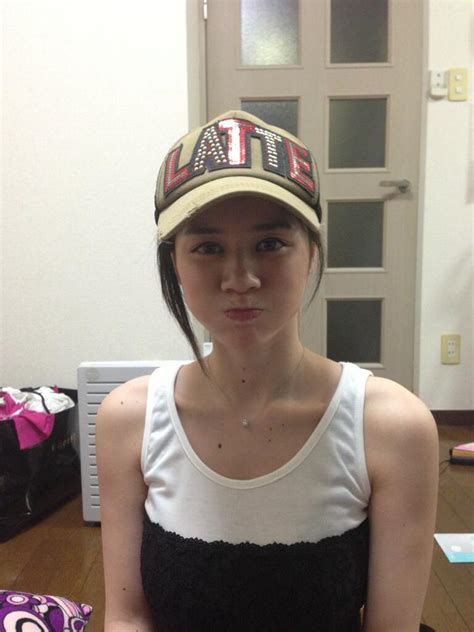 Yoshikawa Aimi Girl Bare Shoulders Brown Eyes Brown Hair Female Focus Hat Japanese