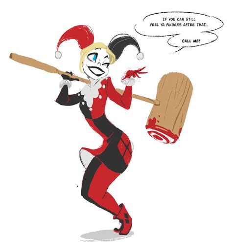 harley quinn hammer time by dream piper on deviantart stock character character sheet harley
