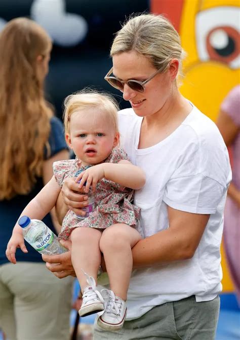 Zara Tindall Plays With Adorable Baby Daughter Lena As She Is Seen Taking First Public Steps
