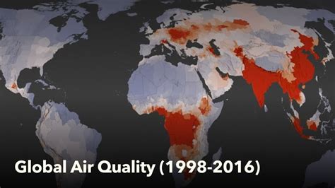 Animated Maps Global Air Quality YouTube