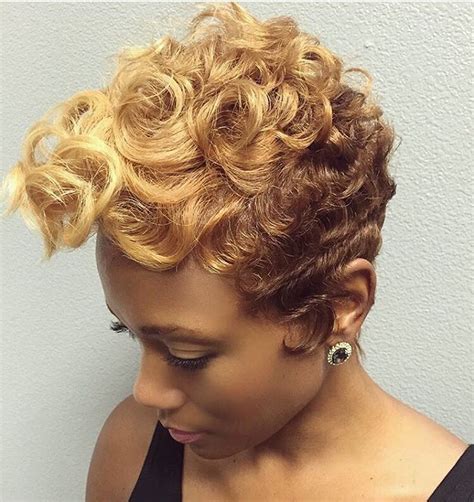 Blonde short hair styles have always been popular between active and stylish black women. Choosing a Hair Color for Your Skin Tone