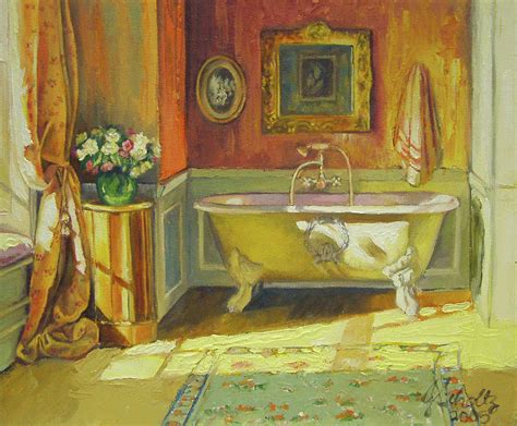 Find the perfect original paintings, fine art photographs and more from the largest selection of original art in the world. Victorian Bath Painting by Jonel Scholtz